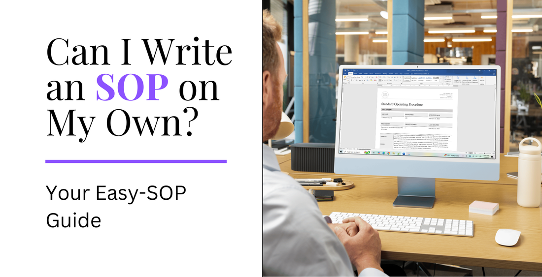 Can I Write an SOP on My Own?