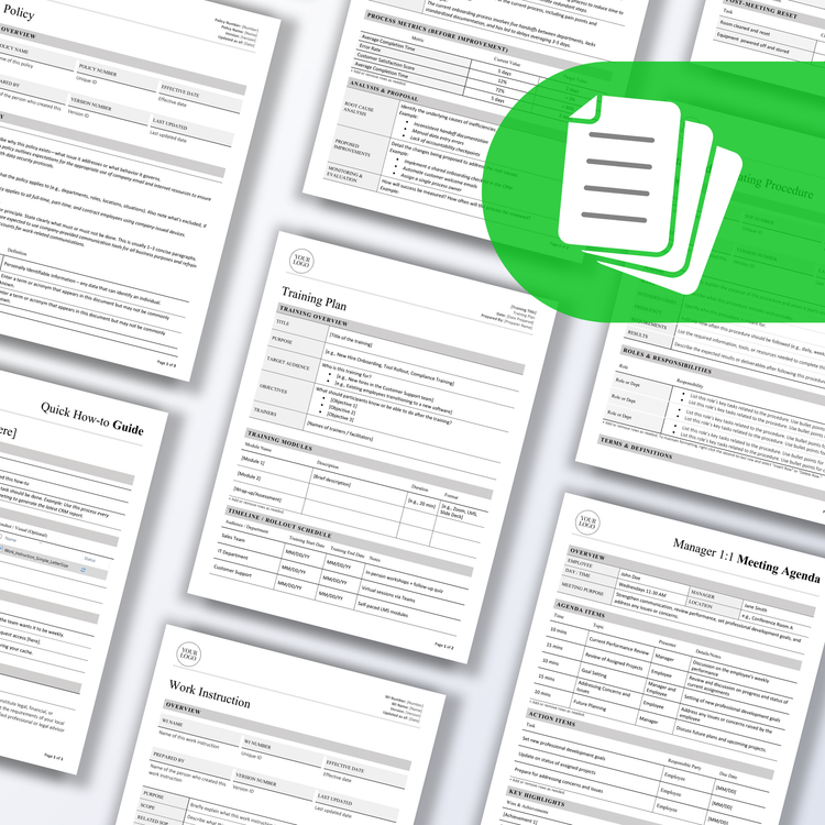 Compliance & Documentation