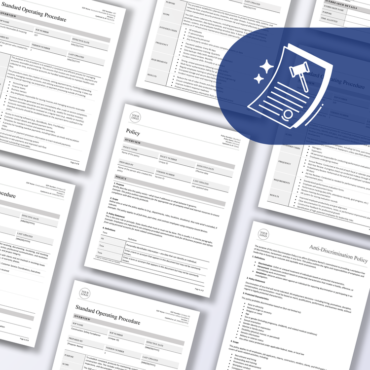 Policies & Procedures